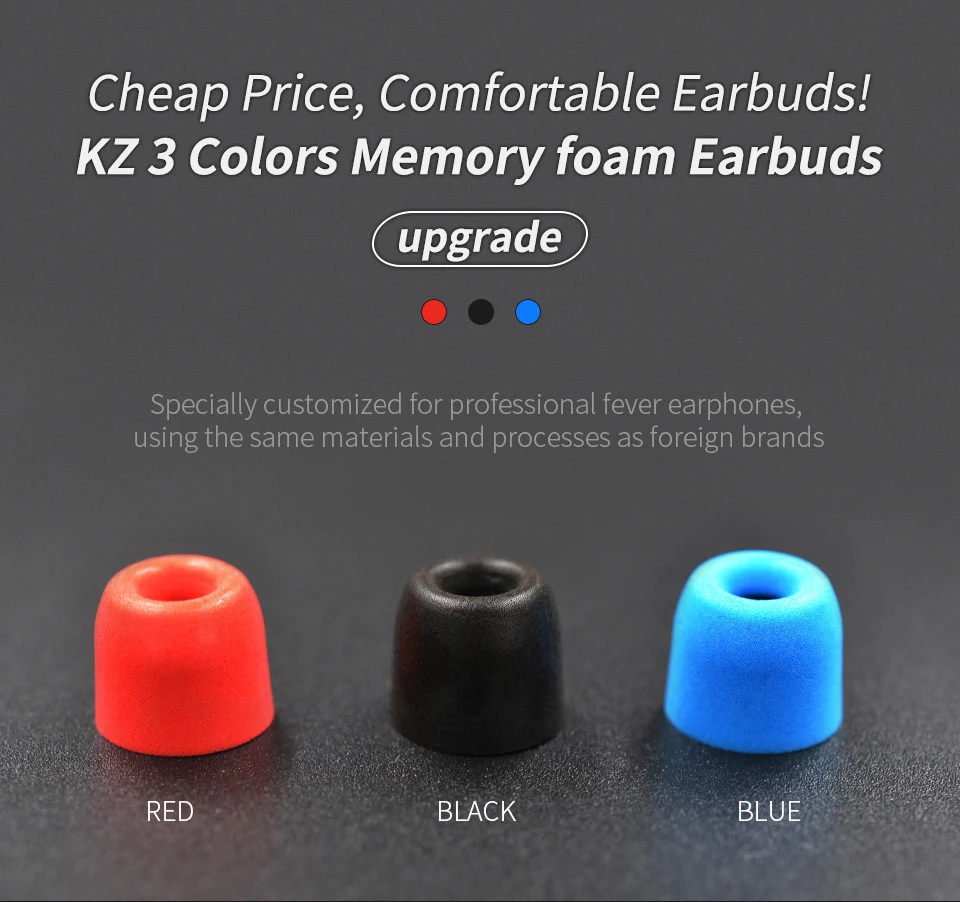 2 Pcs_1_Pair_KZ_T400_T500_Caliber_Ear_PadsCap_Memory_Foam_Sponge_Ear_Pads_headphone_with_Set_Headsets_Accessories (1)