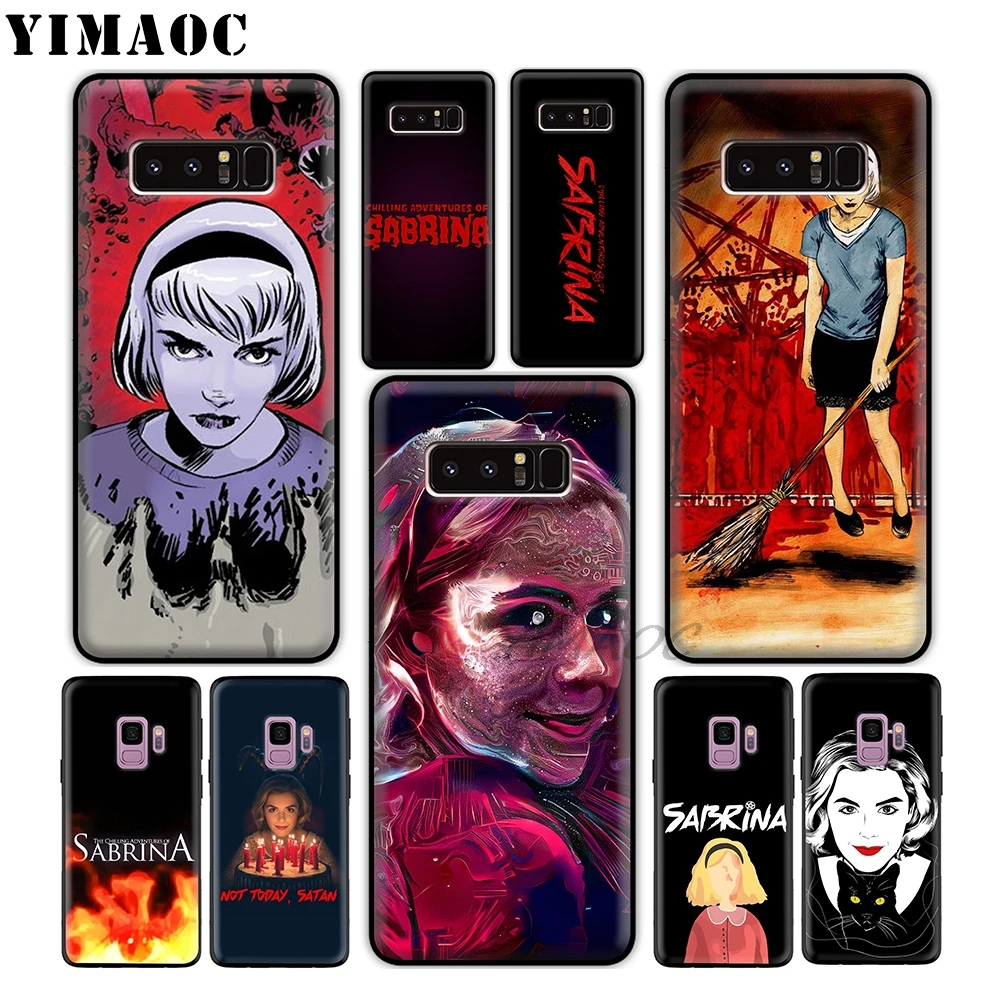 

YIMAOC Chilling Adventures of Sabrina Soft Silicone Case for Samsung Galaxy A9 A8 A6 Plus 2018 A5 A3 2017 2016 Note 9 8