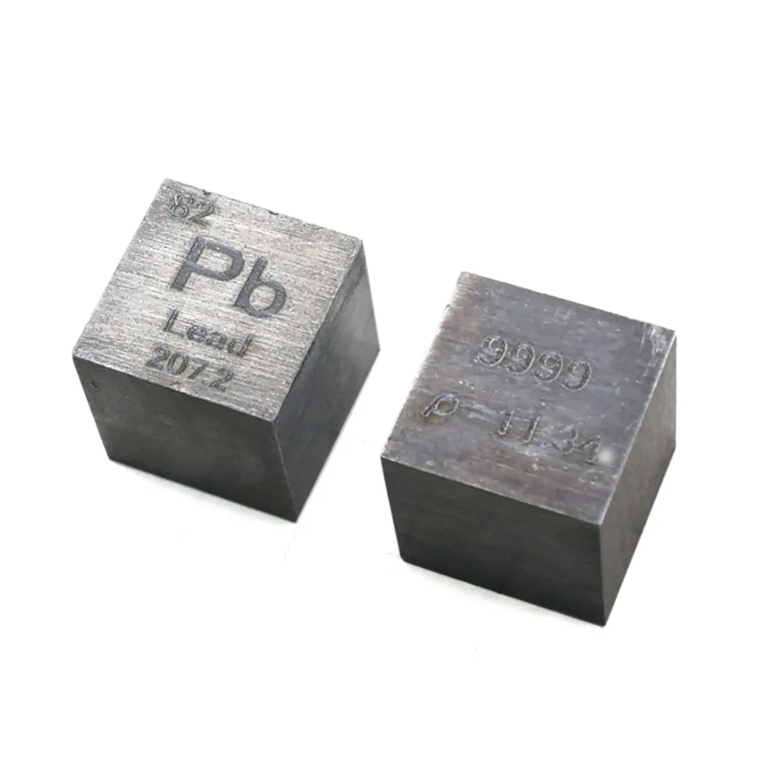  10mm Pure Density Pb≥99.9% Wiredrawing Plumbum Cube Periodic Table Of Elements Cube Hand Made Scien
