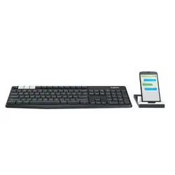 Bluetooth клавиатура K375s многофункциональное устройство и подставка комбинированный Графит/офбелый P/n: 920-008175