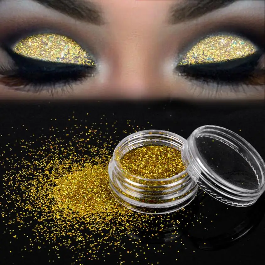 Sparkly Makeup Glitter Loose Gold Pigment Cosmetic Makeup Beauty