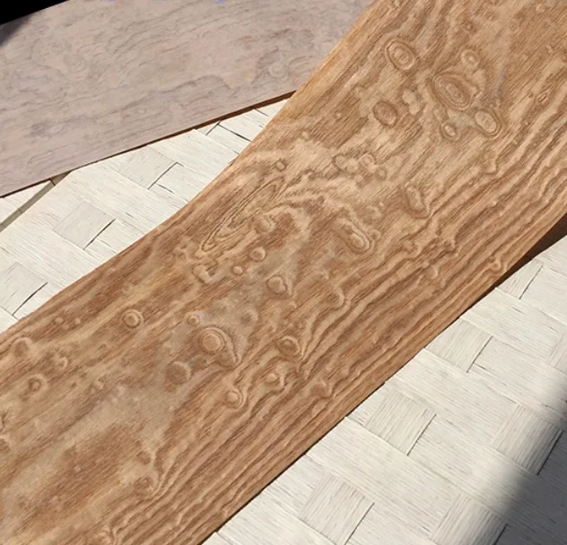 2PCS/LOT  L:2.5Meters   Wide:15CM  Thickness:0.25mm  Vintage American Style Wood Veneer  Decoration Veneer  