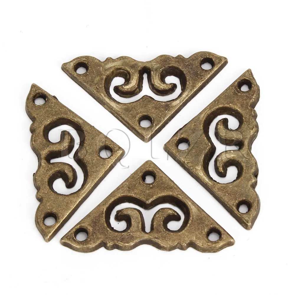 BQLZR 20x20x28mm Vintage Furniture Decorative Corner Protector Guard
