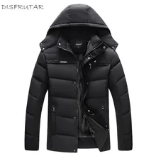 Зимняя теплая куртка на утином пуху, мужская повседневная удобная модная однотонная шерстяная куртка с подкладкой, три цвета, L-4XL