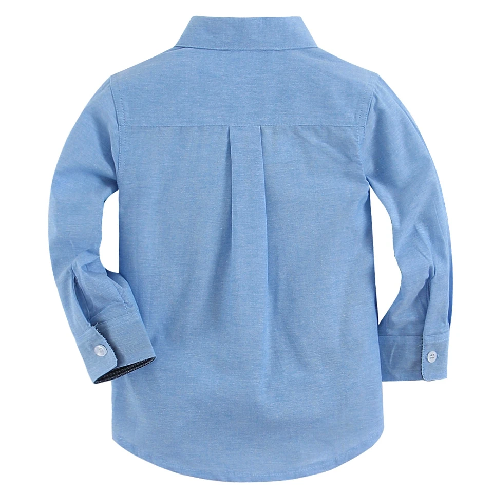 Модная рубашка для мальчиков хлопок Длинные рукава 160701 B