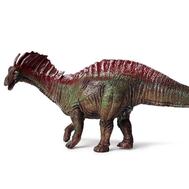 FBIL-Юрского периода модель динозавра Amagaron Твердые статические игрушки динозавра украшения - Цвет: Red