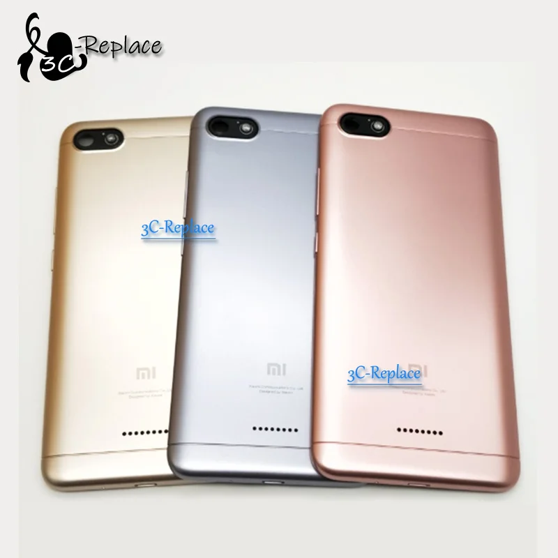 Для Xiaomi Redmi 6A/6/6 глобальная версия оригинальный задний корпус крышка для