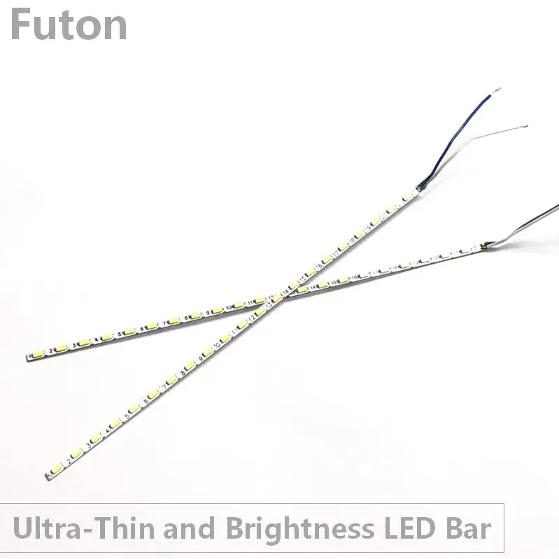 DC 9 V Управляется ультра-тонкий и супер-яркие светодиодные лампы бар свет с 21 шт SMD3014 светодиодный для TFT Дисплей Подсветка и DIY