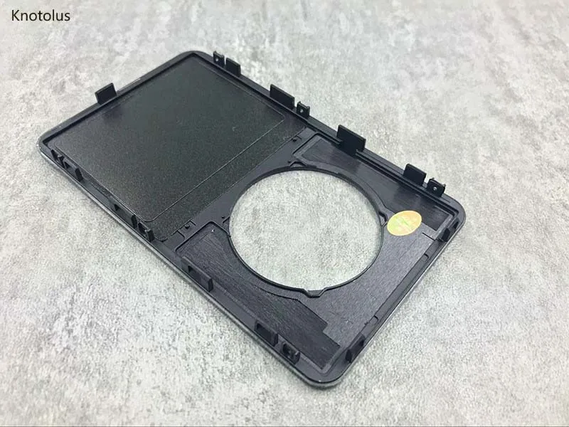 Knotolus черный пластик Лицевая панель Корпус чехол в виде ракушки с объективом для iPod 5th gen видео 30 Гб 60 80