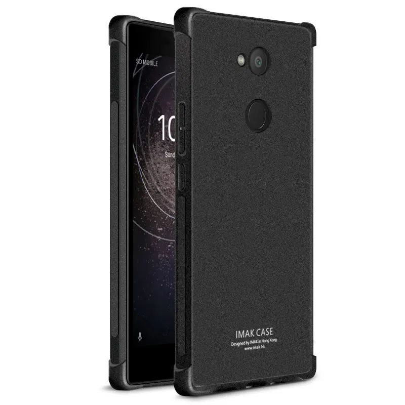 Версия подушки безопасности для Sony Xperia L2 чехол 5 дюйма с защитой экрана IMAK Мягкий
