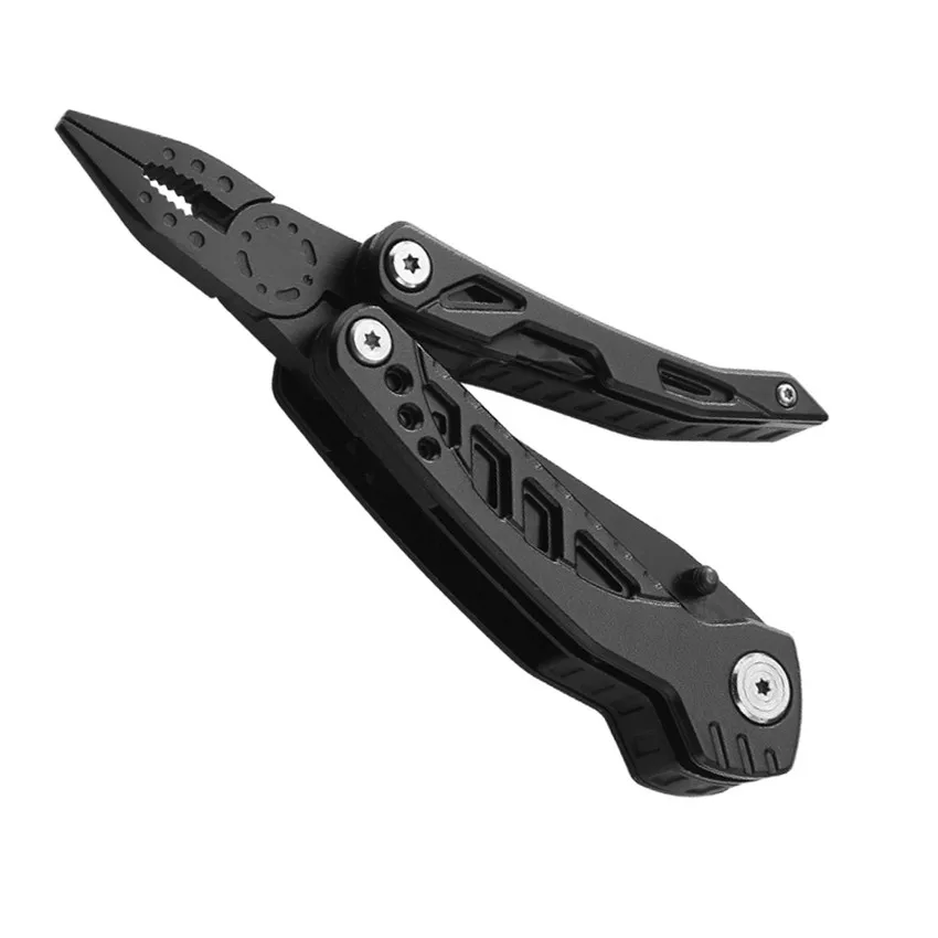 PE86A-H Augusttools, многофункциональные инструменты, складные плоскогубцы, бытовые, для улицы, одна рука, Мультитул, отвертка, пила, нож для кемпинга, выживания, охотничьи инструменты - Цвет: PE86A-H