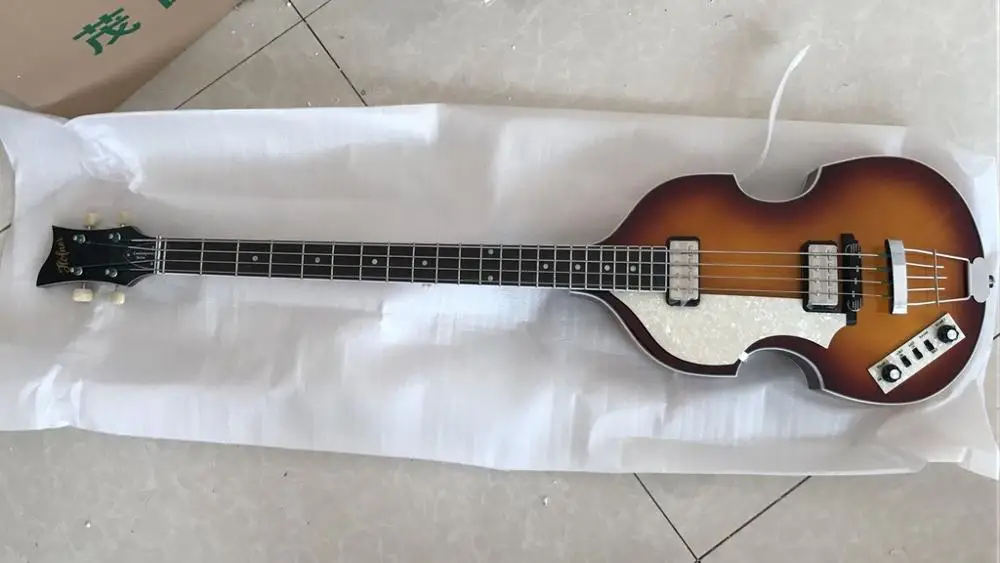 Lefty Hofner Современная серия бас левша Hofner HCT-500/1-SB бас BB2 3 шт шеи backhard Hofner - Цвет: Lefty Bass Only