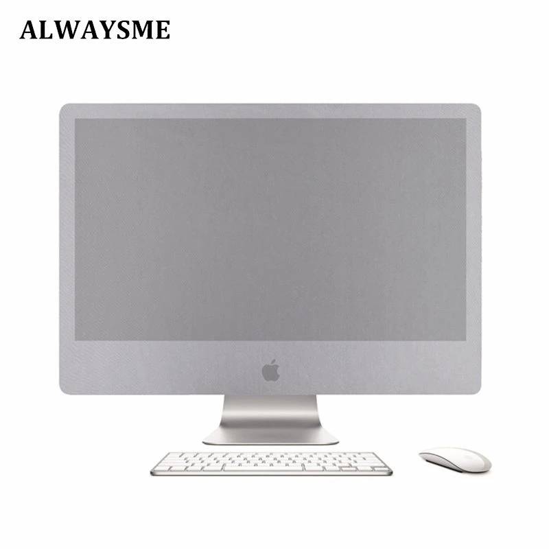 ALWAYSME 19 Inch 21 Inch 24 Inch 27 Inch Black Polyester Computer Dust