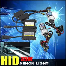 Best price 35w slim HID xenon conversion kit beam ballast Bulb light 12v car lamp H1 H3 H4 H8 H7 H11 9005 9006 880/1 4300k 6000k