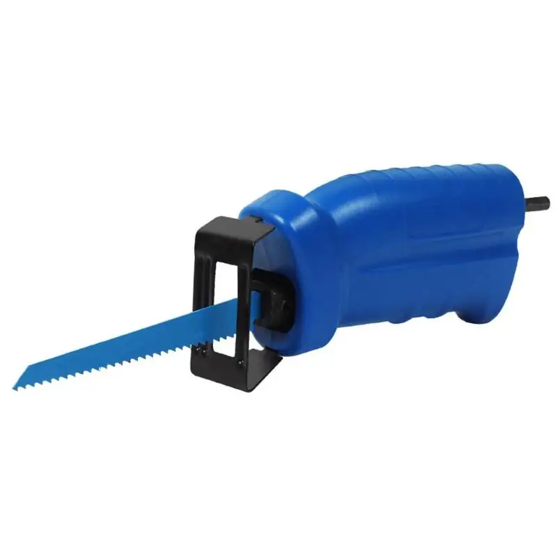

Reciprocating Saw Attachment Convert Adapter For Cordless Electric Power Drill Cutting Trimming Tool+3 Reciprocating Saw Blades