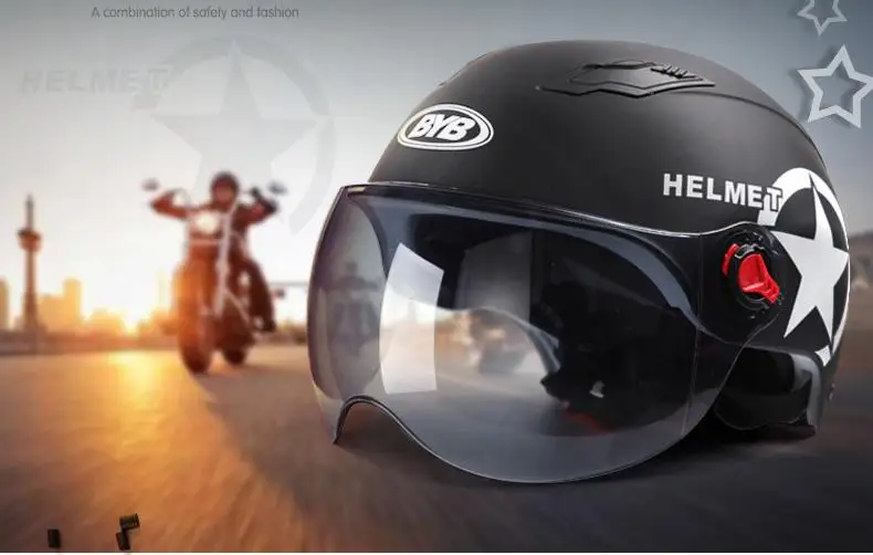 Мотоциклетный шлем унисекс летний флип-ап мотоциклетный гоночный анти-УФ Защита головы Защита для мотокросса скутер открытый шлем r20