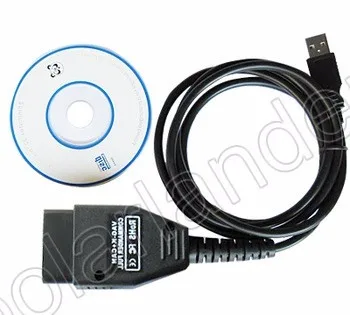 VAG K + CAN 1 4 OBD II 2 USB Диагностический кабель для автомобильного сканера