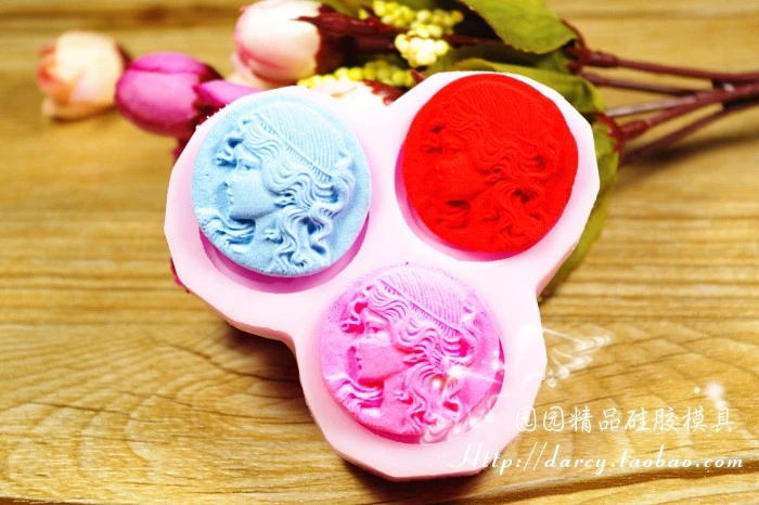 

F004 Small Person Silicone Fondant Mold Gum Paste Cake Decorating cake topper Mould