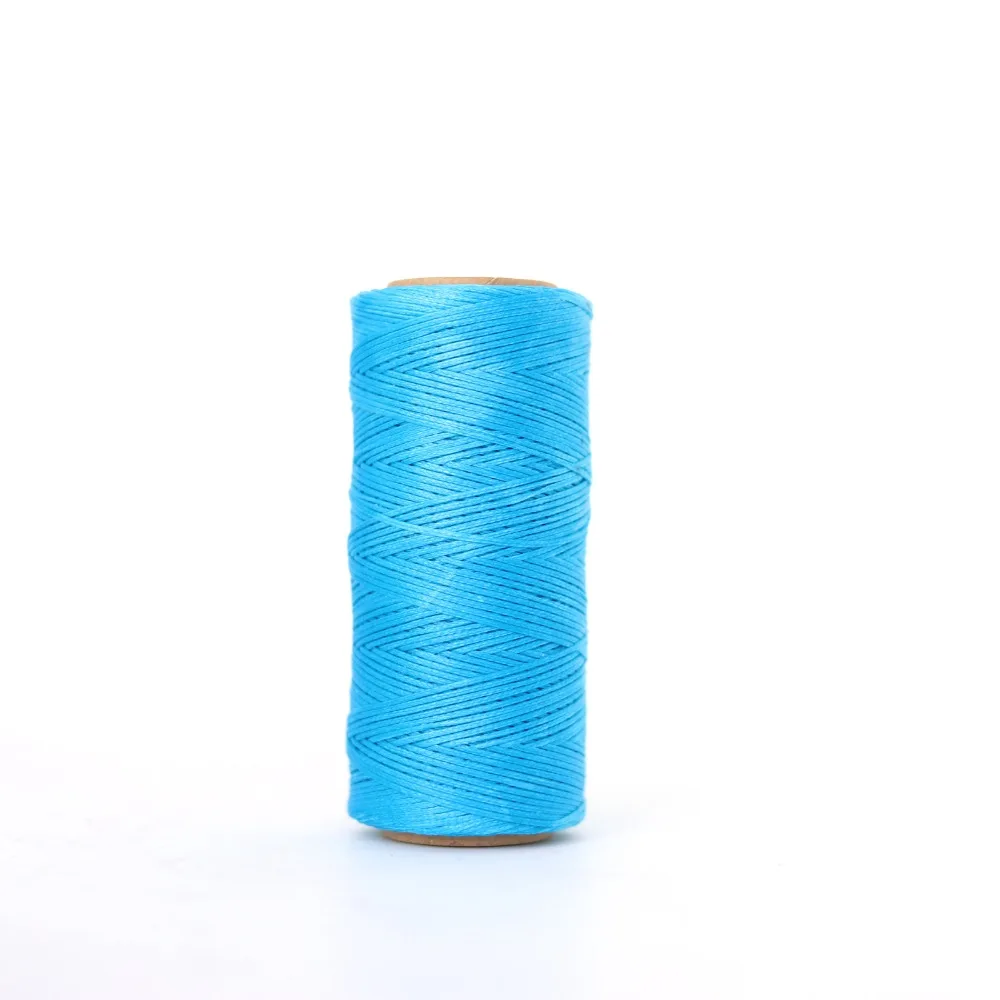 waxed thread 1.0mm sky blue 1