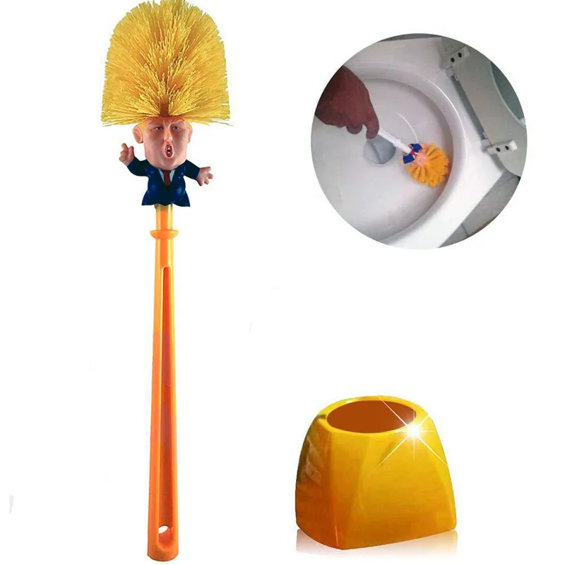 

Trump Toilet Brush Bathroom Supplies Bath Cleaning Tools Toilet Bowl Brush For Home Hotel WC Cleaning tools