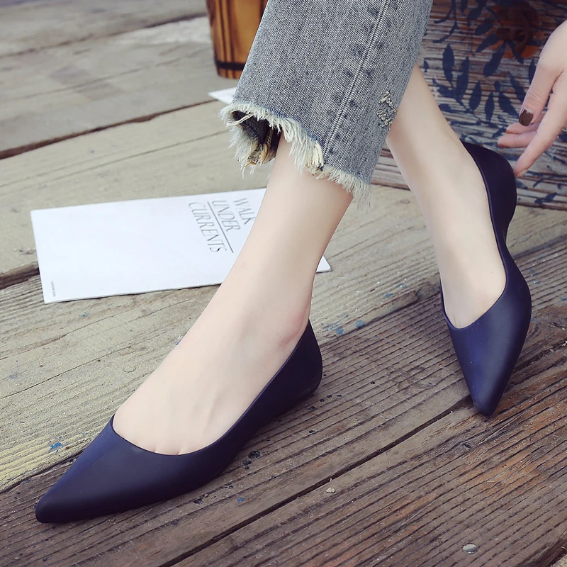 rain shoes for women flats