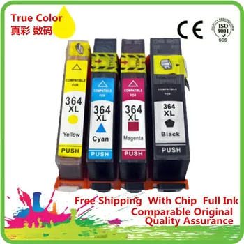 

Pack 364 XL 364XL Ink Cartridges Replacement For HP364XL HP364 Photosmart Wireless B109a B109d B109f Plus B109n Printer
