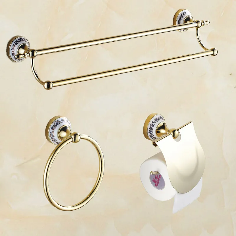 Hot Sale Real for Bathroom Suite of Parallel Bars Towel Bar Ring Toilet