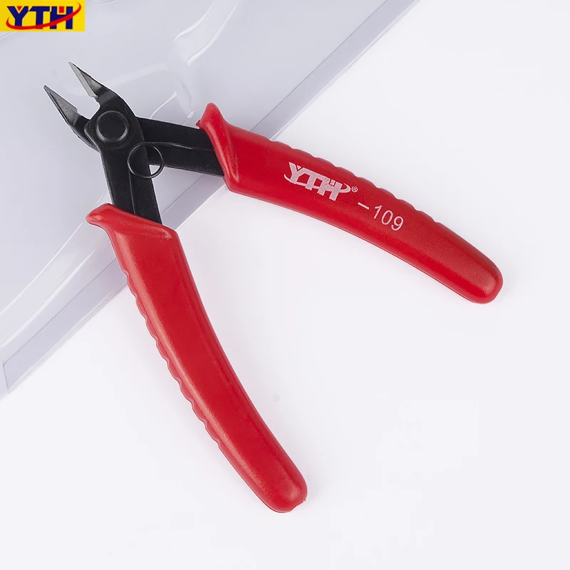 

YTH109 Cutting plier Electrical Wire Cable Cutters Cutting Stripper Diagonal Pliers Anti-slip Insulated New High quality plier