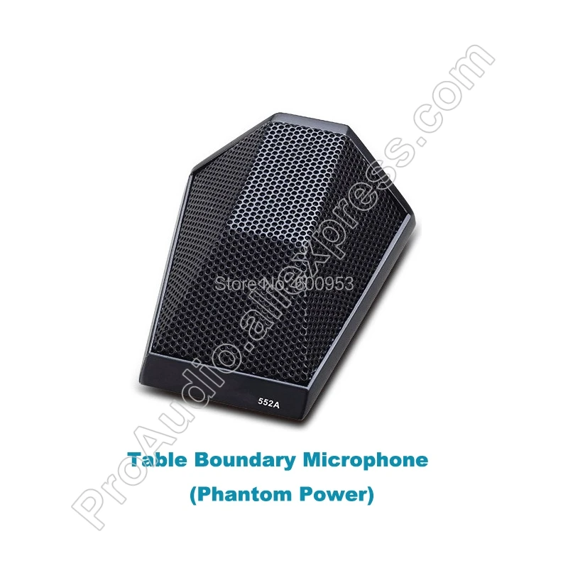 Microfones Pro Phantom Power Cardioide-direcional de Mesa Plug Xlr E552a - Image 2