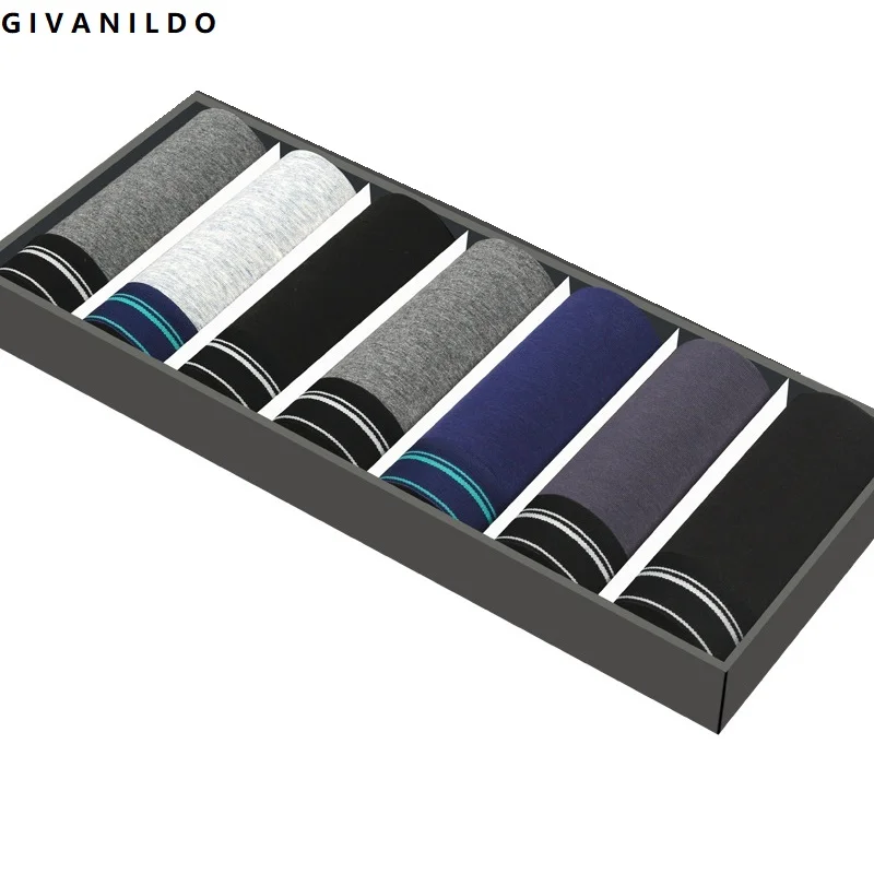 Givanildo 7 шт./лот бренд сексуальное нижнее белье Для мужчин боксеры шорты Красочные дышащий Ropa подкладке Bokser Homme трусы Y842 Givanildo 7 шт./лот бренд сексуальное нижнее белье Для мужчин боксеры шорты Красочные дышащий Ropa подкладке Bokser Homme трусы Y842