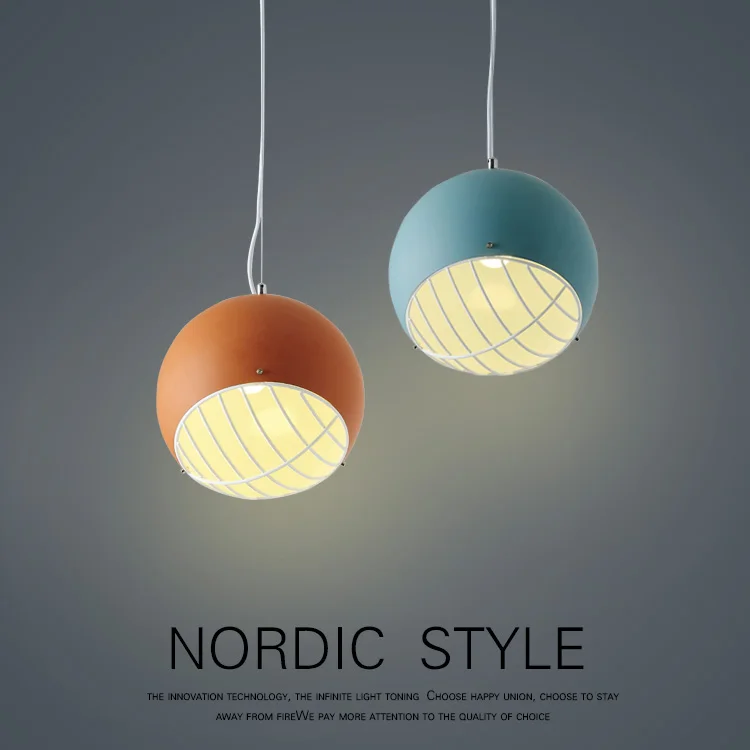 Modern Baseball Pendant Light Hanging Contemporary Pendant Lamp Creative Ball Pendant Lighting Fixture For Home Restaurant (9)