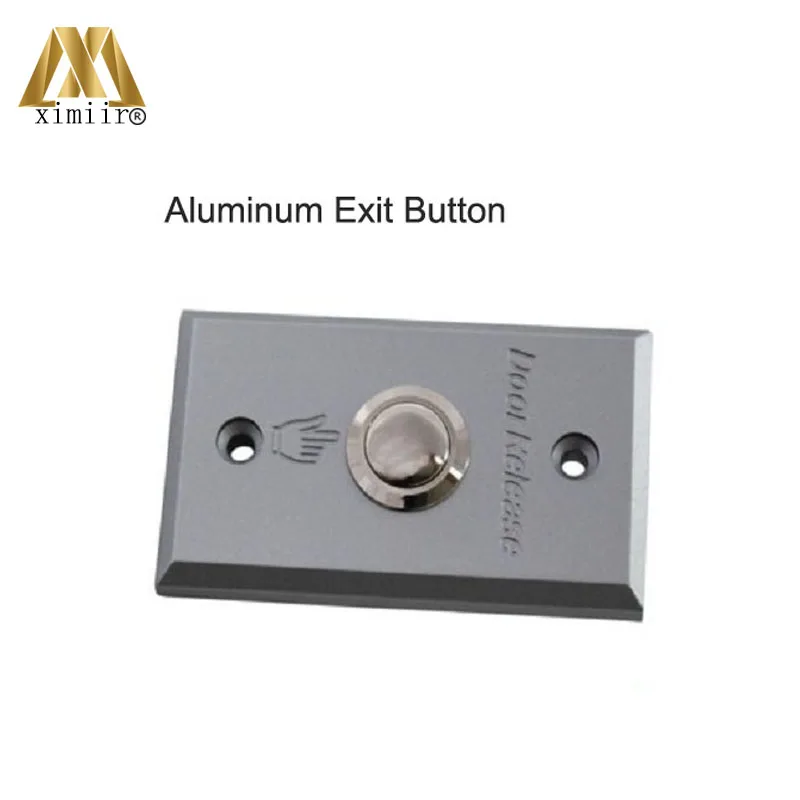 

Aluminum door exit release push button switch for access control X07 aluminum door exit button