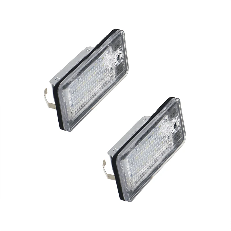 2 шт Led номерной знак свет Canbus лампа для автомобиля Audi A4 A6 2006 C6 A3 S3 S4 B6 B7 S6 A8 S8 RS4 RS6 Q7 НЕТ ОШИБКА белый 12 V