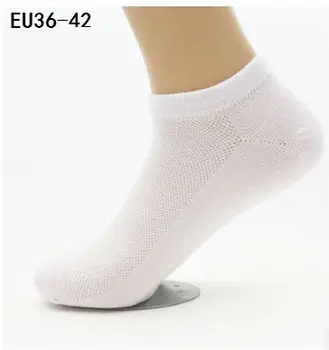 

10pairs/lot 2020 summer women men thin deodorizes breathable socks elastic invisible mesh ankle cotton socks plus size 43- 48