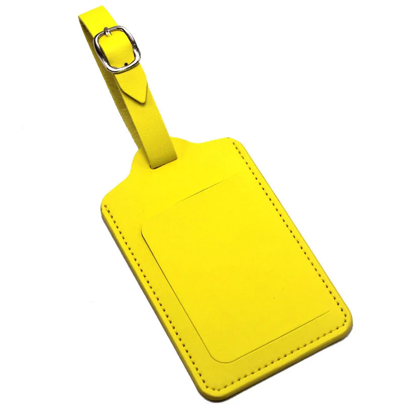 Fashion PU luggage tag travel suitcase backpack anti lost mark label checking in name tag synthetic leather Fashion PU luggage tag travel suitcase backpack anti lost mark label checking in name tag synthetic leather
