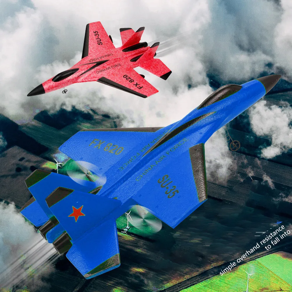 SU-35 планер RC Самолет RC планер самолет EPP гибкая пена 3.5CH игрушки для детей планер пульт дистанционного управления Самолет