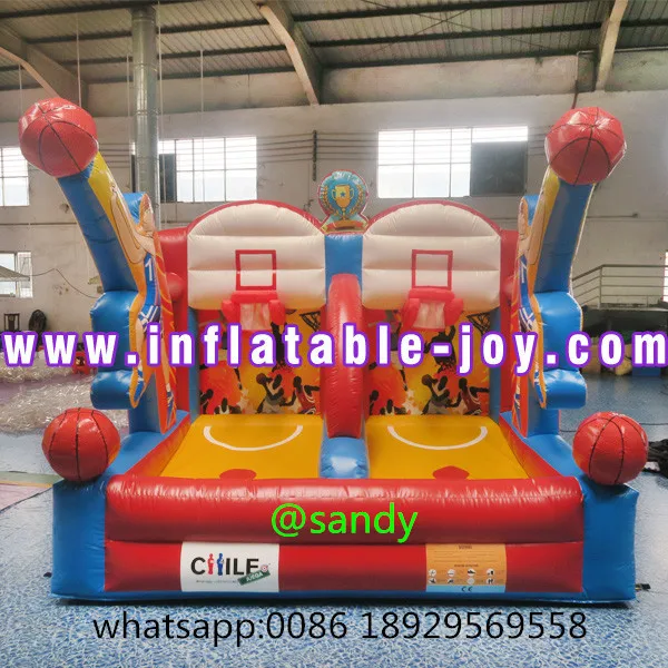 

free air ship to door,4x3m shooting hoops carnival games,Giant Inflatable Basketball Hoop/Basketball Inflatable sport Game