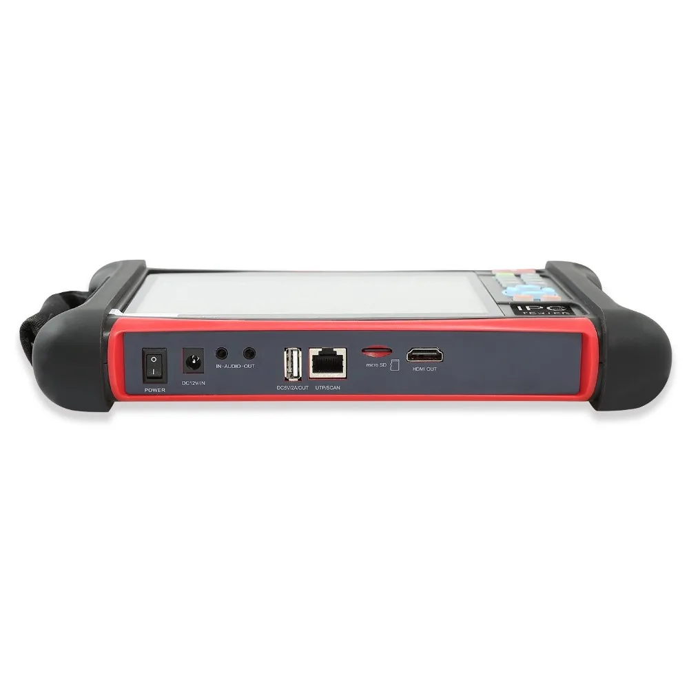 X7 7 дюймов IP камера тестер CCTV с SDI/TVI/AHD/CVI/POE/WIFI/4K H.265/HDMI In & Out/R45 TDR/обновление прошивки