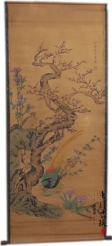 

Antique Chinese painting office living room decoration (birds)