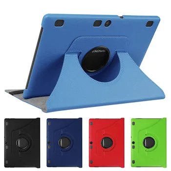 

360 Rotating PU Leather Case for Lenovo Tab 2 A10-30 A10-70 A10-70F A10-70L X30 leather Smart protective tablet cover+Film+Pen