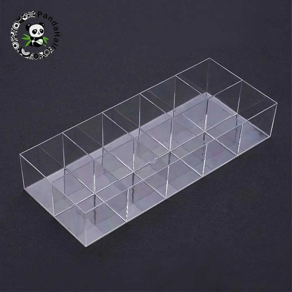 clear rectangle container