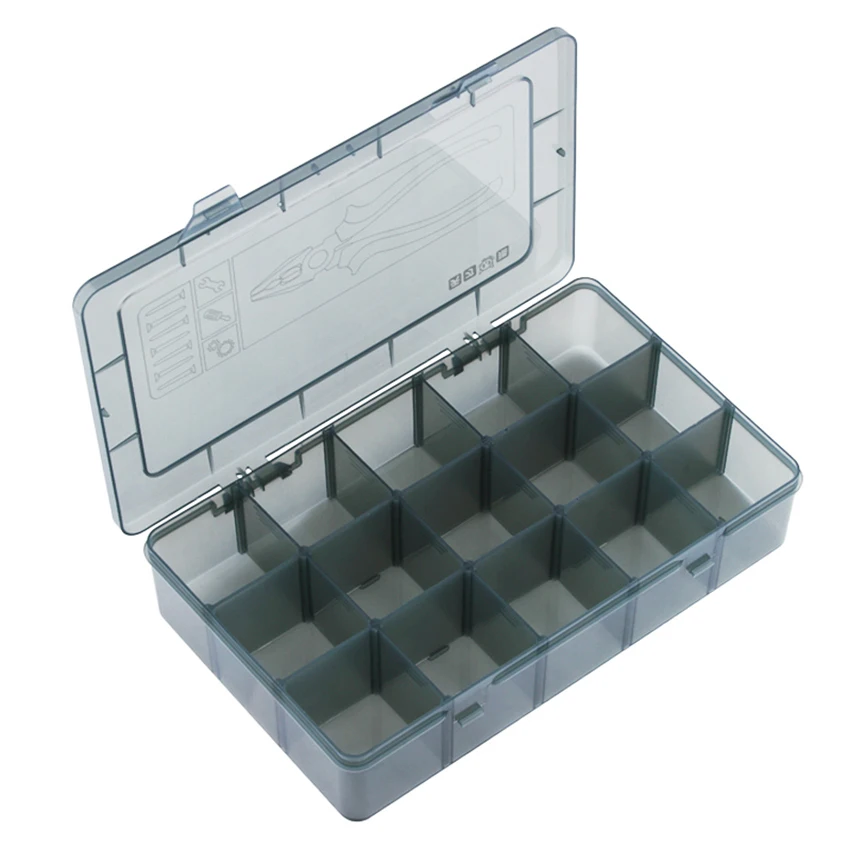 15 балок многофункциональный ящик для инструментов портативная коробка для хранения деталей инструмент Отвертка гайки наборы ремонтный