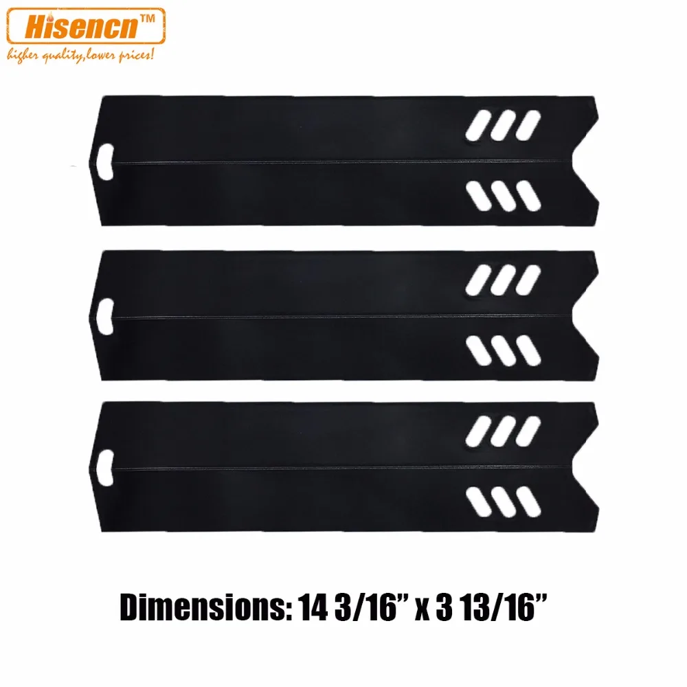 Hisencn 14.2 inch BBQ Porcelain Heat Plate, Heat Shield, Heat Tent
