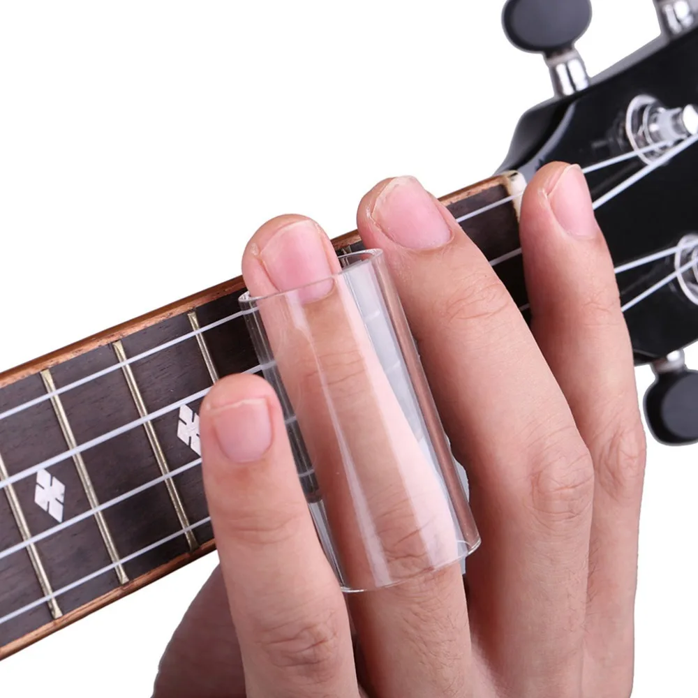 IRIN 1Pc Glass Guitar Slide Finger Slider Guitarra Accessories Length