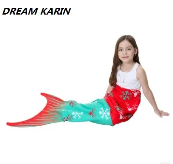 DREAM KARIN/Новинка импортные товары одеяло с хвостом русалки для мальчиков и девочек