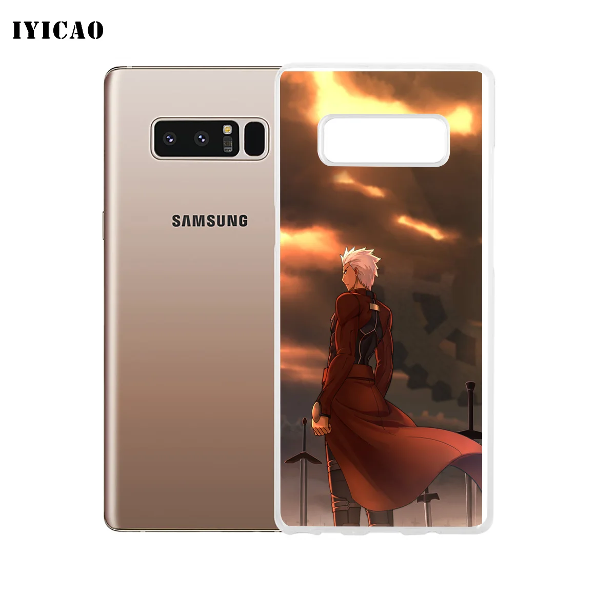 IYICAO Archer Fate stay Night Мягкий силиконовый чехол для телефона Samsung A5 A6 Plus A7 A8 A9 J3 J5 J7 Note 8 9