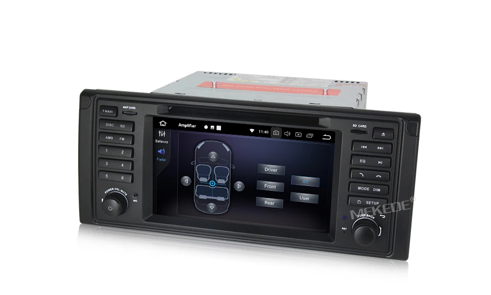 Cheap MEKEDE Car Multimedia player GPS Android 8.0 Car Radio 1 Din For BMW/E53/X5/E39 Canbus Rear View Camera Microphone USB DVR Wifi 18