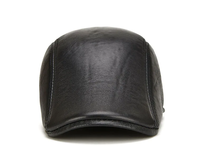 [AETRENDS] Мужские шапки из натуральной кожи, берет, Кепка в стиле Гэтсби, плоская кепка для гольфа, водителя грузовика, кепка для папы, Z-5306