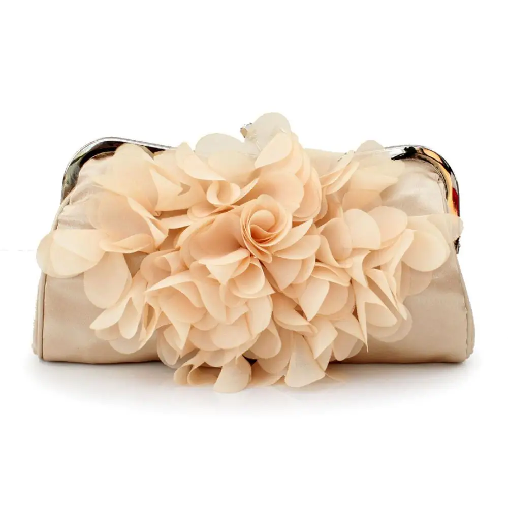 

New Gorgeous Leatherette Evening Bag Handbag Purse Clutch Female Bags Lady Flower Mini Handbags Women Clutch I01