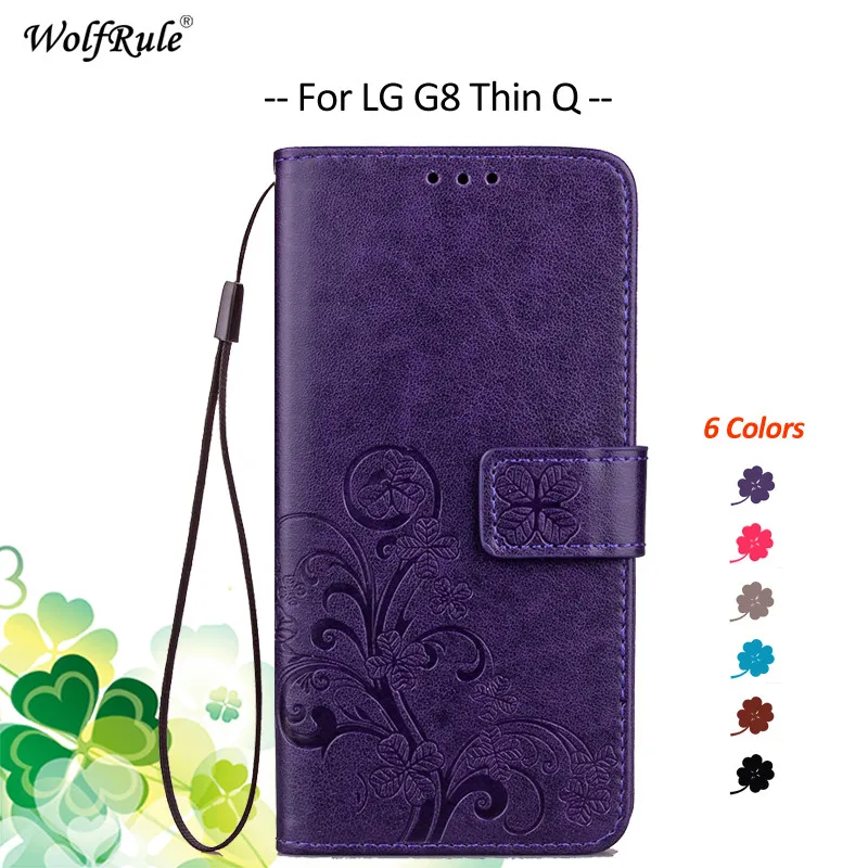 For Cover LG G8 ThinQ Case Flip PU Card Holder Wallet Pouch Protective Bumper Phone Bag 6.1'' | Мобильные телефоны и